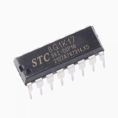 全新原装STC8G1K17-38I-DIP16 直插单片机 微控制器MCU