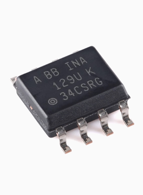 全新原装 INA129UA/2K5 SOIC-8 精密仪表放大器芯片 贴片现货