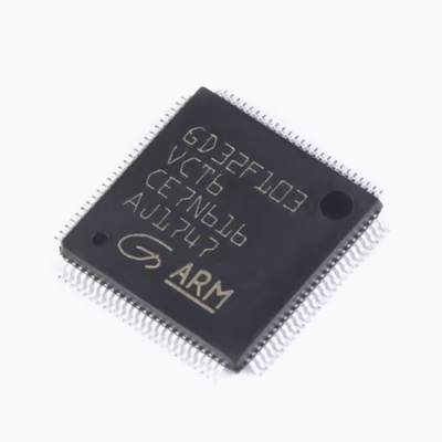 原装正品 贴片 GD32F103VCT6 LQFP-100 32位微控制器 芯片