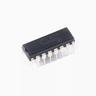 原装 直插 TEA2025L-D16-T DIP-16 AB类2.3W 音频放大器芯片 5个