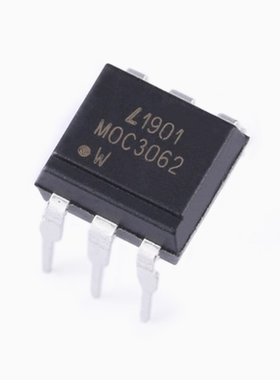 原装 直插 MOC3062 DIP-6 三端双向可控硅输出光电耦合器芯片10个