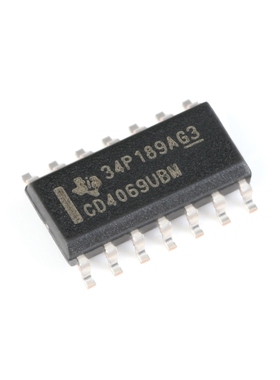 原装正品 CD4069UBM96 SOIC-14 CMOS六个反相器贴片逻辑芯片 10个