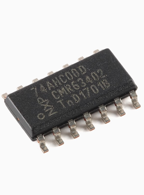 原装正品 74AHC00D,118 SOIC-14 四路2输入与非门 逻辑芯片 10个