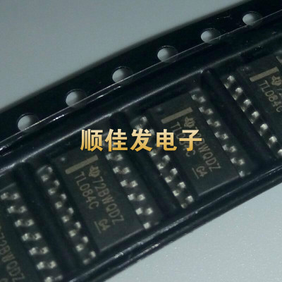 全新 SOP14贴片 TL084CDR 线性运算放大器 TL084CN 直插DIP-14脚