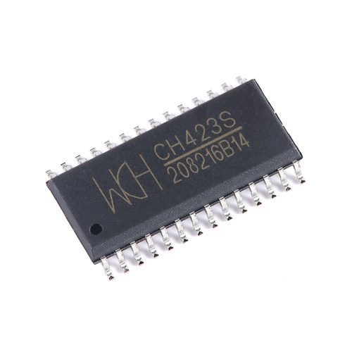 原装正品 CH423S SOP-28 两线远程I/O扩展芯片