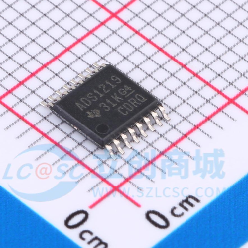 模数转换芯片ADC ADS1219IPWR TSSOP-16 TI 全新原装正品进口
