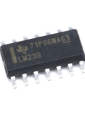 原装正品 贴片 LM239DR SOIC-14 四路差分模拟比较器IC芯片 10个