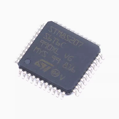 原装正品STM8S207S6T6C LQFP-44 24MHz/32KB闪存/8位微控制器-MCU