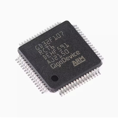 原装GD32F107RCT6 LQFP-64 ARM Cortex-M3 32位微控制器-MCU芯片