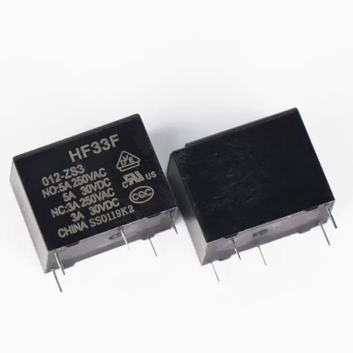 JZC-33F 005 012 024 -HS3 ZS3 继电器5V12V24V 4脚5脚 5A HF33F