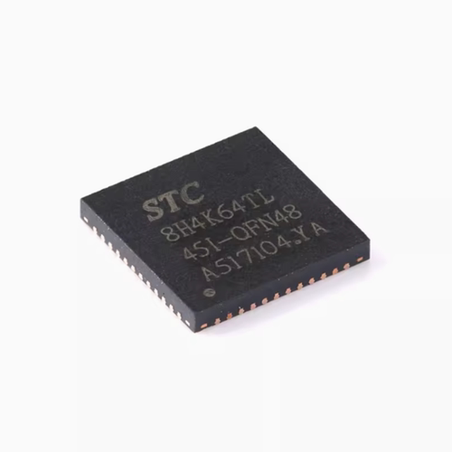 原装正品 STC8H4K64TL-45I-QFN48 1T 8051单片机 微控制器MCU芯片