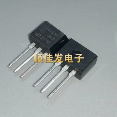 全新ZO409MF Z0409MF TO-202 600V/4A/0.2W 双向可控硅Z0409 10个