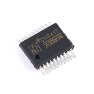 原装正品 CH341T SSOP-20 USB总线转接芯片