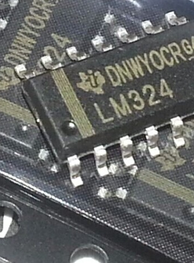全新LM324 LM324DG 四路运算放大器 贴片SOP-14 可直接拍 10个