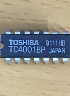 TC4001BP TC4001 DIP-14 TOSHIBA 进口日本东芝 原装