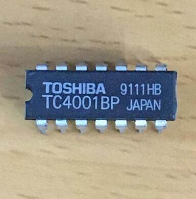 TC4001BP TC4001 DIP-14 TOSHIBA 进口日本东芝 原装