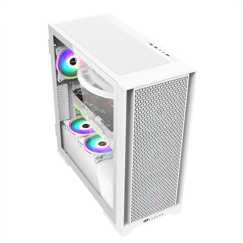 现代凌风 台式机机箱 支持360水冷,支持40系显卡 X79 X99双路主板