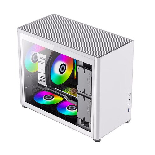 GAMEMAX SparkPro火种ATX 白色12代CPU游戏电脑机箱/支持4090显卡