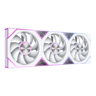 超频3(PCCOOLER)FC360ARGB白色12CM机箱风扇(3连体/星光幻境光效)