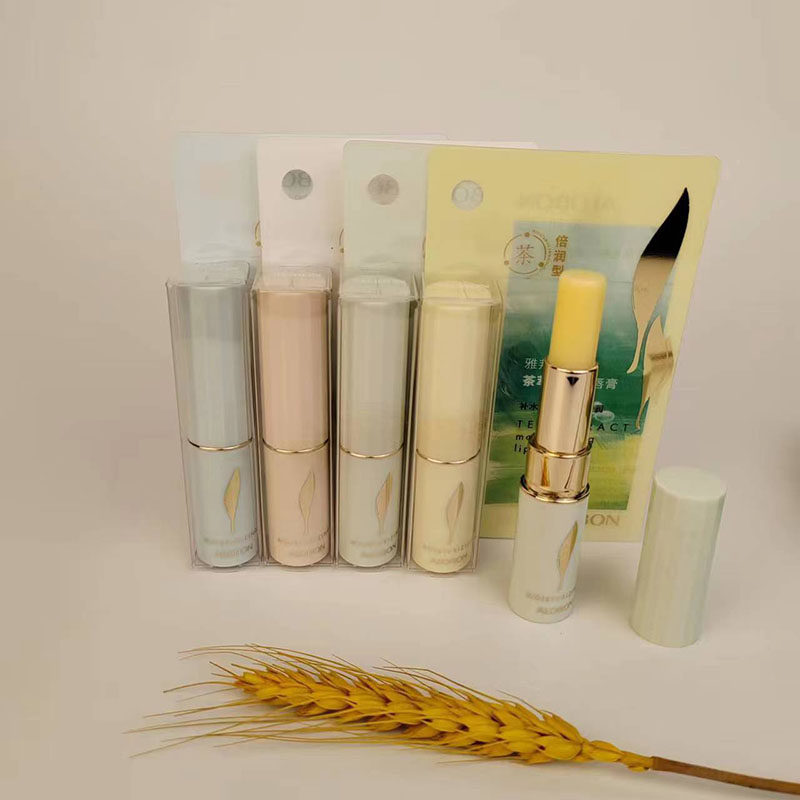 雅邦唇膏新款茶萃保湿润唇膏补水保湿滋润修护无色防干秋冬防干裂
