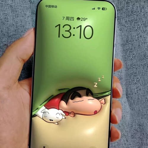 蜡笔小新 膨胀3d壁纸50张 4K超清iPhone苹果手机壁纸卡通动漫