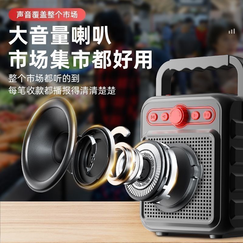 2025AI蓝牙音响户外U盘手提音箱智能蓝牙小音响