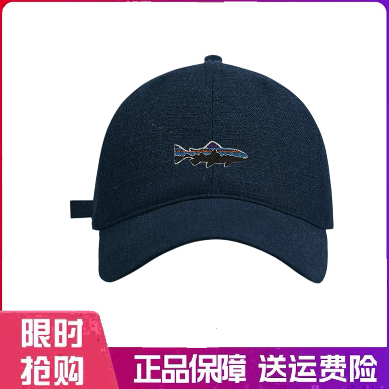 户外帽子简约显脸小防晒棒球帽男女软顶纯色鸭舌帽遮阳运动太阳帽