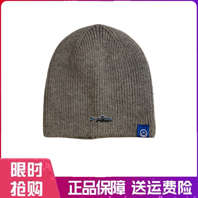 户外帽子情侣款针织帽男女士秋冬加厚保暖毛线帽户外休闲防寒冷帽