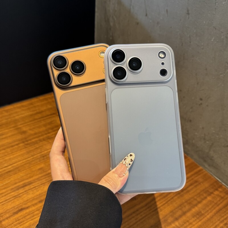 苹果17promax软胶时尚磨砂壳