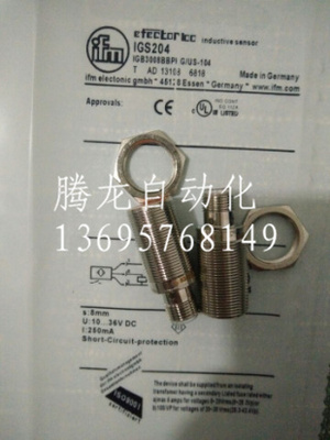 IFM易福门传感器IGT237 IGB3005-BPKG/M/V4A/US-104-DPS质保两年