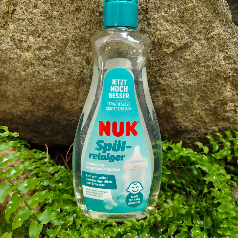 德国NUK奶嘴餐具玩具奶瓶清洗液 清洁液 洗洁精500ml直邮代购现货