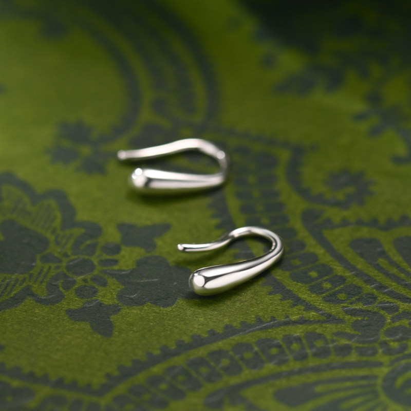 足银999养耳洞耳饰女朝水滴耳挂时尚气质耳环高级感轻奢纯银耳钉,饰品/流行首饰/时尚饰品新,银饰耳饰,淘宝优惠券,粉丝福利购,淘宝优惠卷