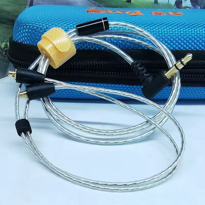 镀银线特价处理mmcx3.5插头 内加防断丝结实耐用 清理库存便宜出
