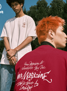 BEASTER小恶魔鬼脸短袖t恤男夏季新款重磅纯棉印花上衣美式情侣装