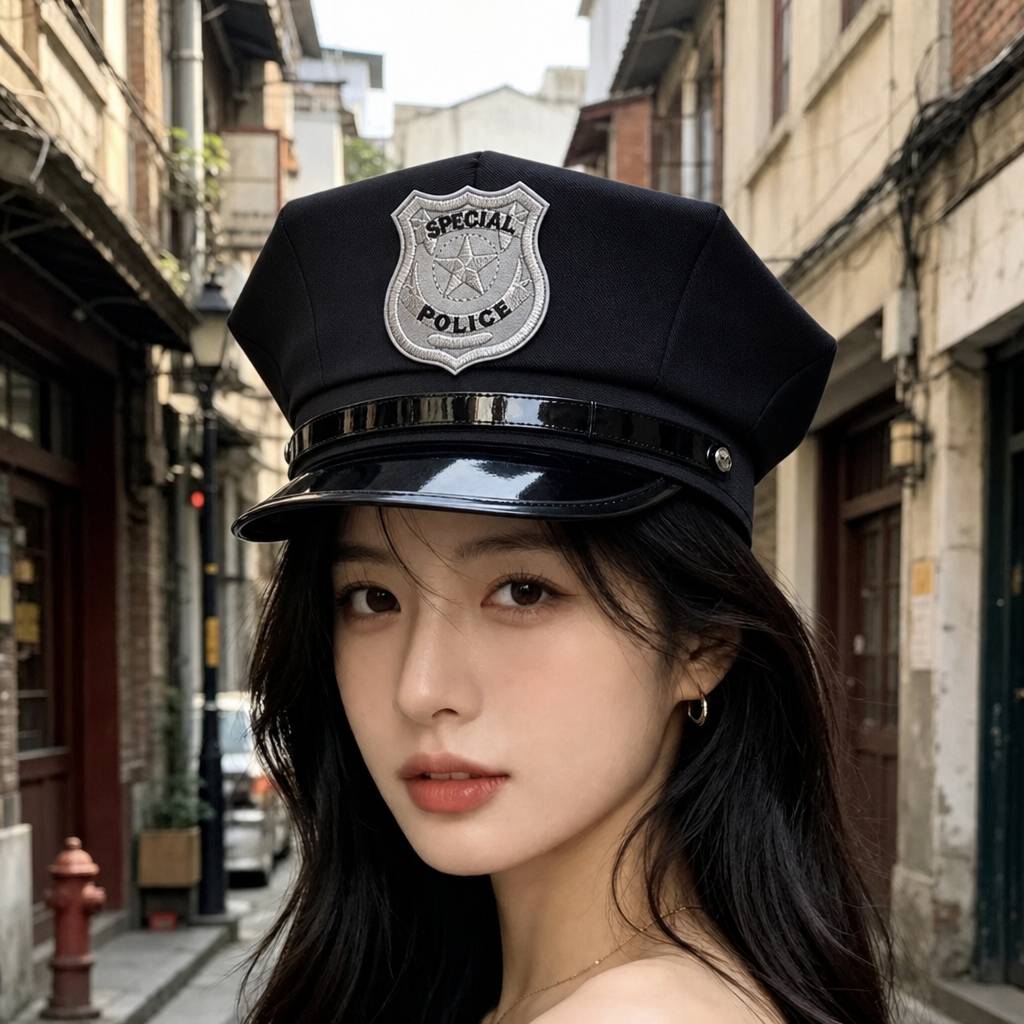 军lo帽子韩系时尚风海夏季cos制服防晒遮阳帽女款气质气质风水手