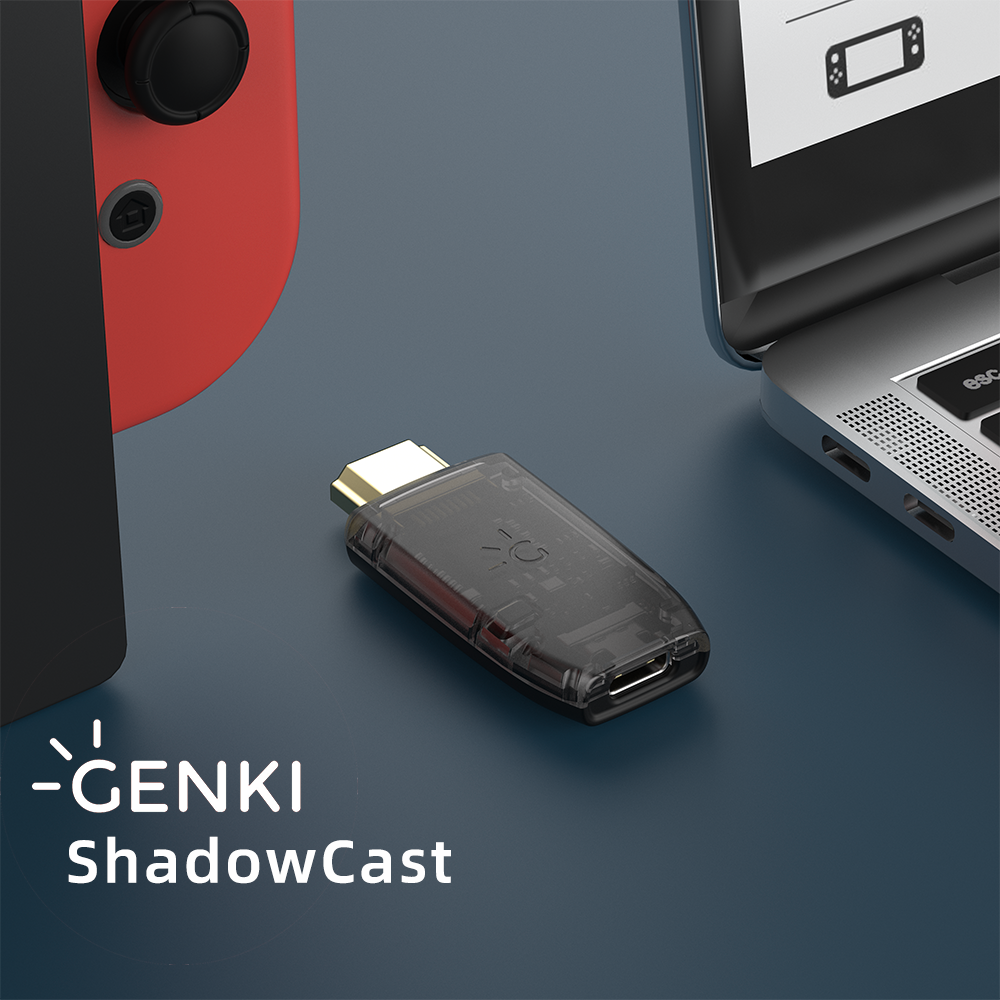 Genki采集卡ShadowCast影音棒switch任天堂高清HDMI游戏直播采集 电脑硬件/显示器/电脑周边 图文信息/采集卡 原图主图