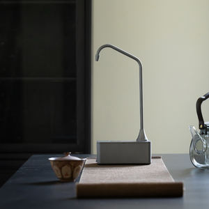 岳恒电动抽水器充电带底座桌面取水器茶台自动上水器功夫茶具配件