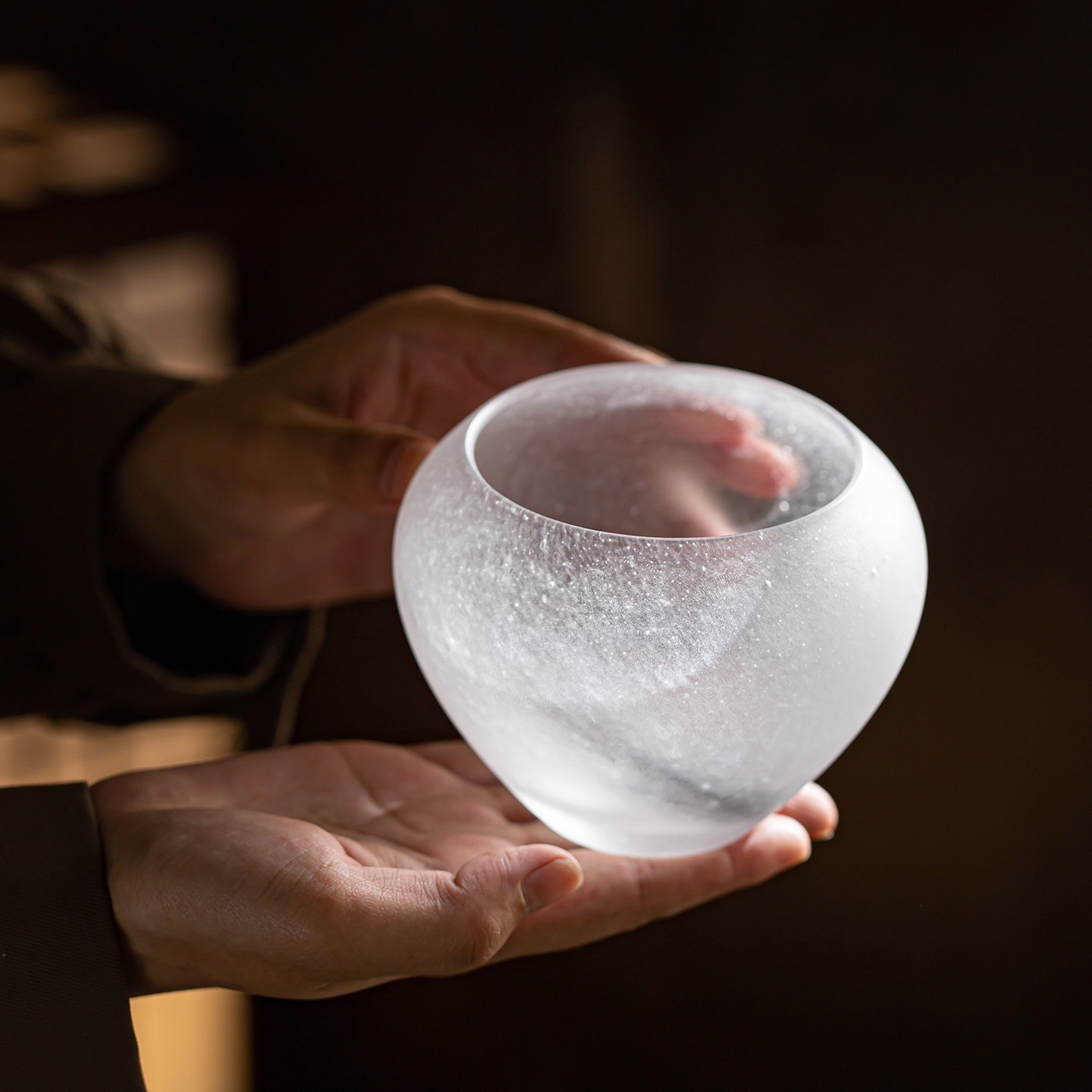 自遇堂琉璃建水茶洗水盂茶渣缸