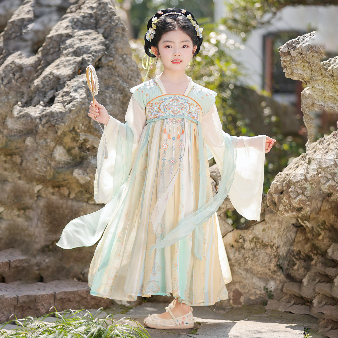 汉服女童2026夏款款儿童新中式