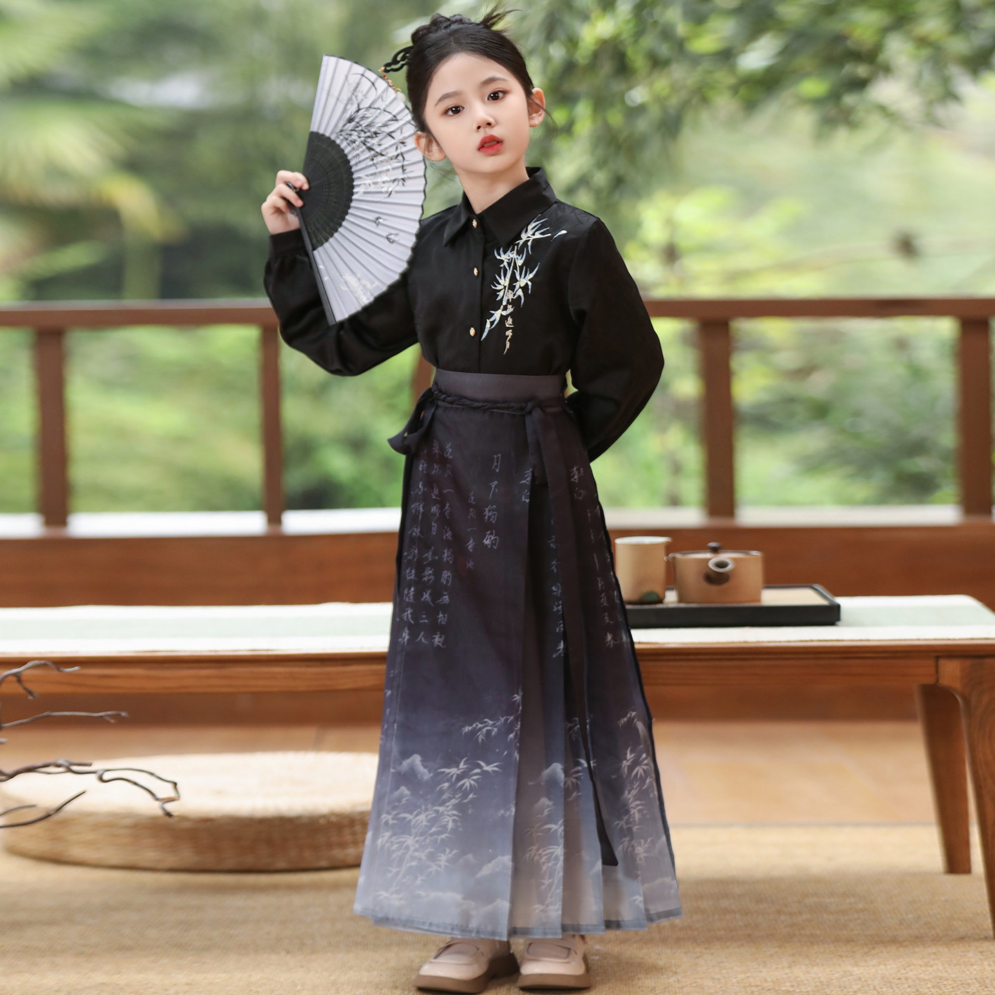 儿童汉服女童马面裙明制套装春装2026新款新中式国风春季上衣古风,童装/婴儿装/亲子装,汉服,淘宝优惠券,粉丝福利购,淘宝优惠卷