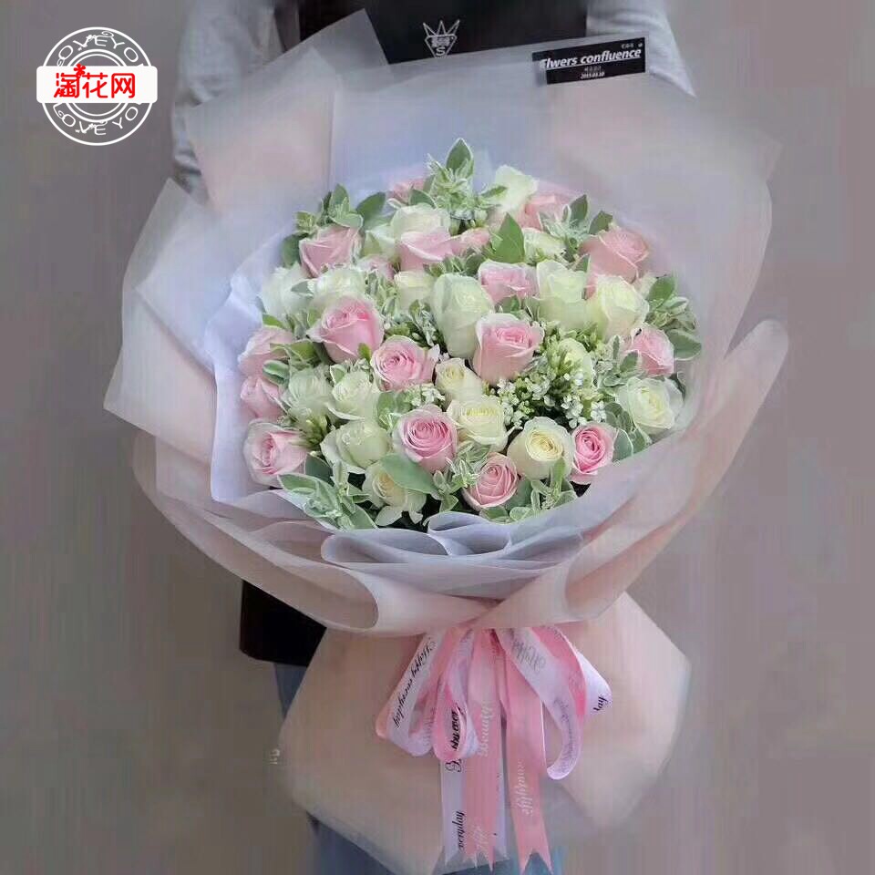 11朵红玫瑰鲜花速递上海市宝山区青浦区松江区金山区同城花店上门