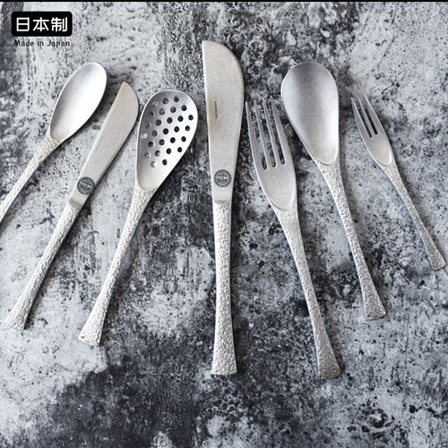 青芳制作所西餐餐具日式锤纹刀叉
