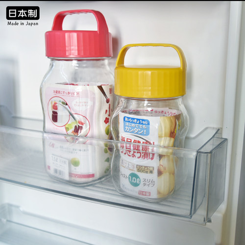 日本东洋佐佐木家用腌菜玻璃瓶子