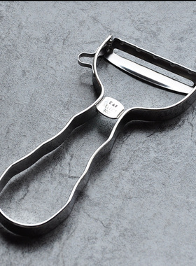 日本进口KAI贝印T型不锈钢刮皮刀果蔬削去皮器Select100刨果皮刀