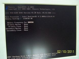 2.20 128 6184 2.4Ghz 6184VE Bios Rev PCA Advantech