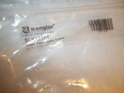 Lichtleiter, Glasfaser Schranke Wenglor SLK1216T, NEU