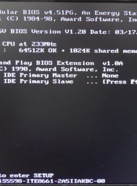 PCA-6155V Rev.A1 9696615551和233MHz CPU和