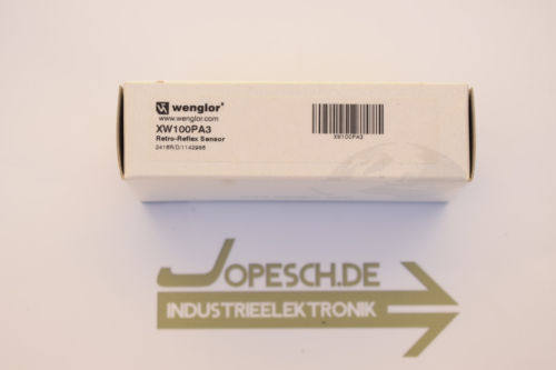Wenglor Retro-Reflextaster XW100PA3