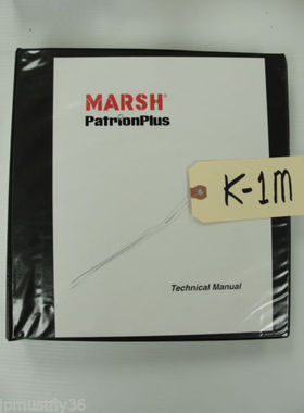 New Marsh Videojet PatrionPlus Technical Manual & User Manua