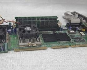 研华PCA-6277VE VT82C694X 384MB RAM奔腾3双CPU单板Comp。